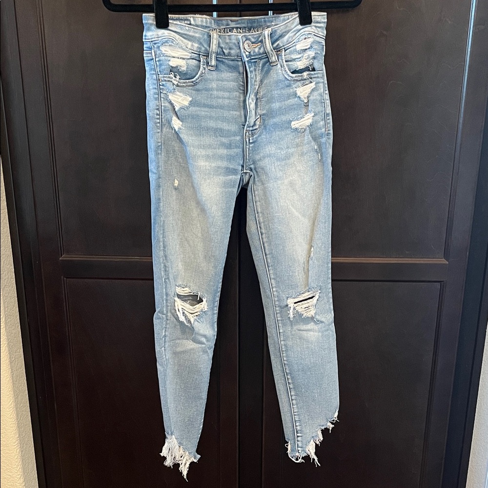Distressed Skinny Jeans